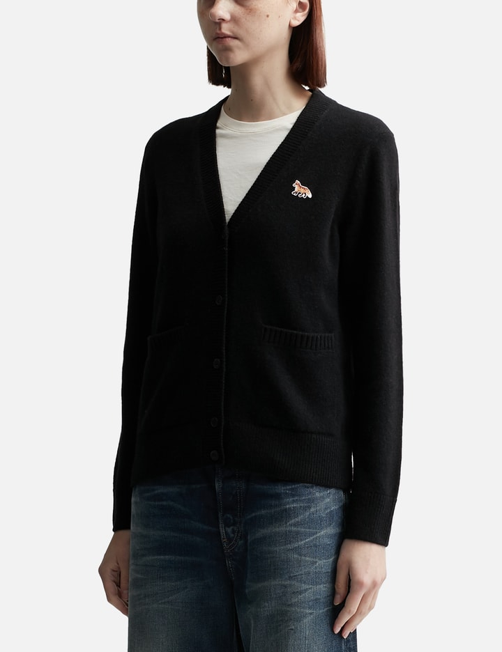 MAISON KITSUNÉ BABY FOX PATCH BOXY CARDIGAN