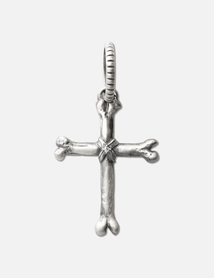 925 Silver Pendant Cross Bone Placeholder Image