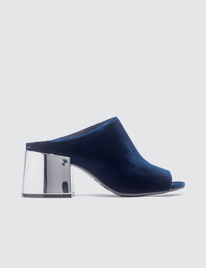 Flare Velvet Mules Placeholder Image