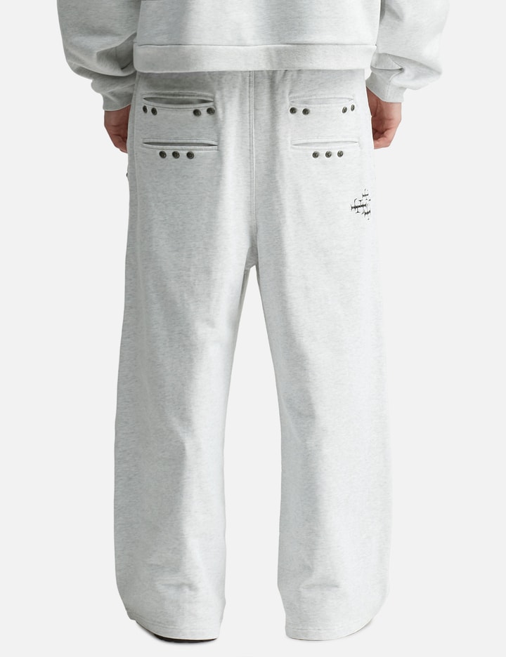 Thought We Friends "Jackie" Grey Studded Sweatpants