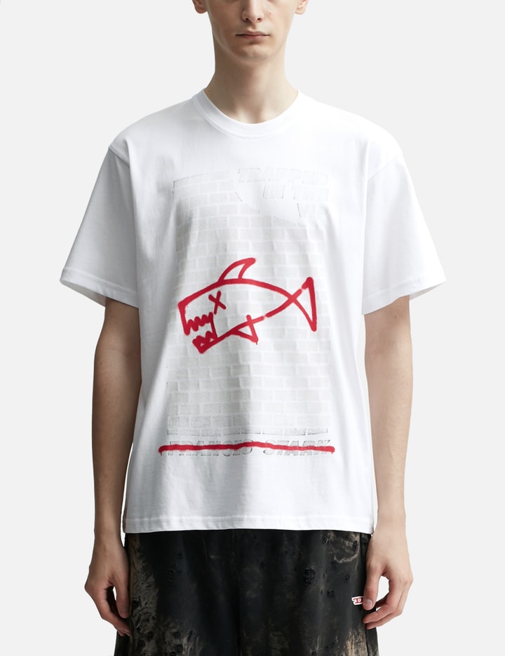 Shop Richardson X Frances Stark 'trapped In The Vip' T-shirt In White
