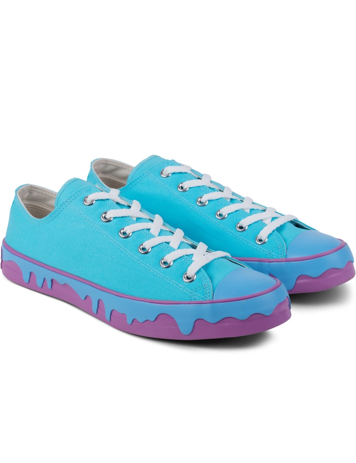 Light Blue Drippy Sneakers Placeholder Image