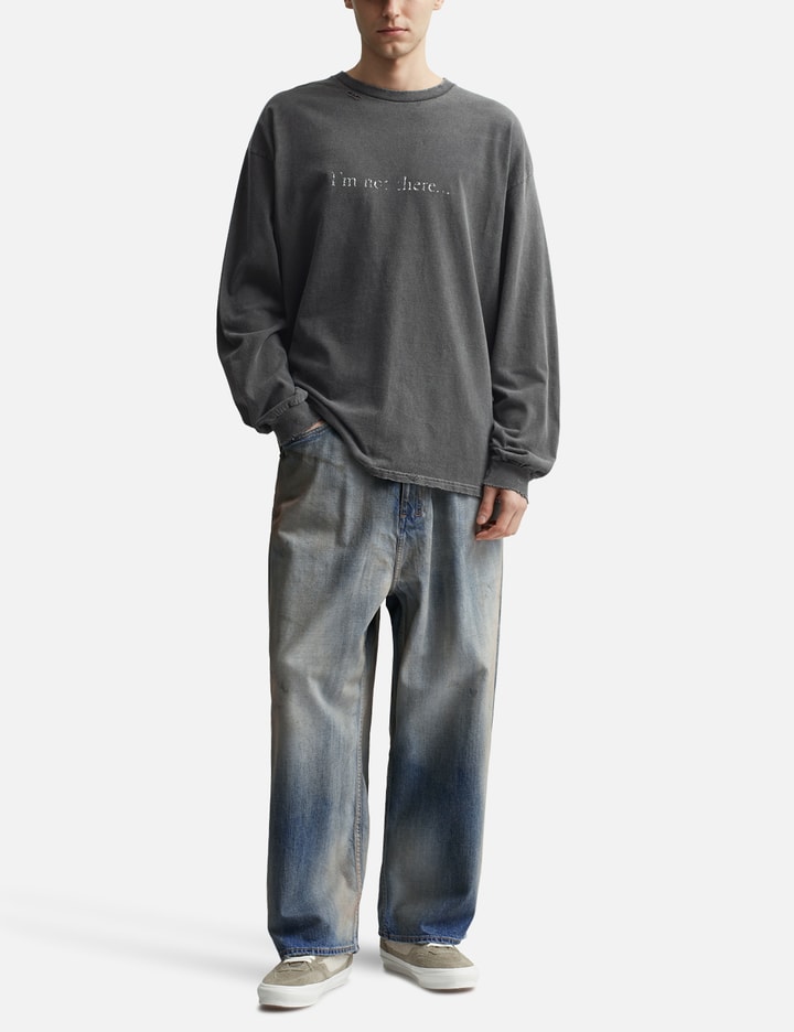 Aging Wide Denim 5P Pants Placeholder Image