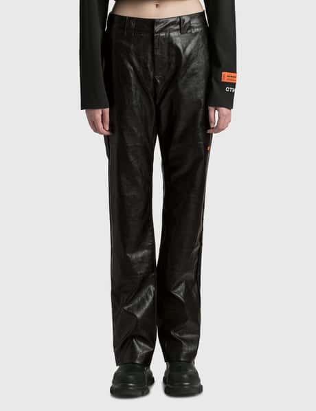 HERON PRESTON® Leather Chino Pants