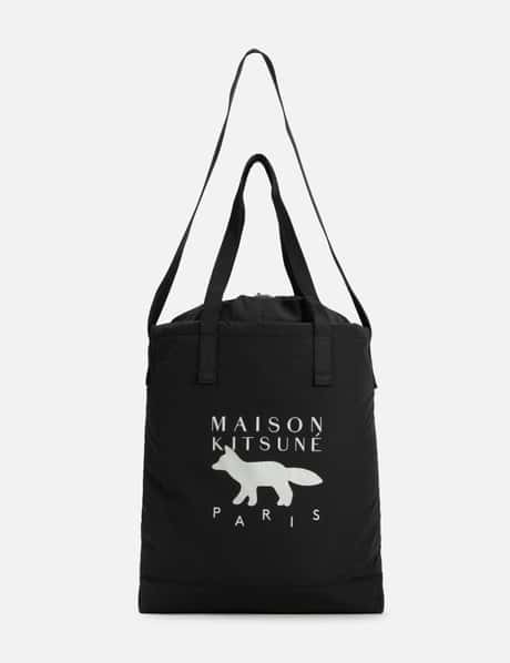 메종 키츠네 Drawstring Tote