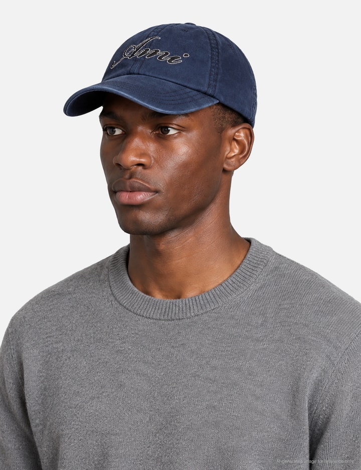 Ami Cotton Cap With Ami Paris Embroidery