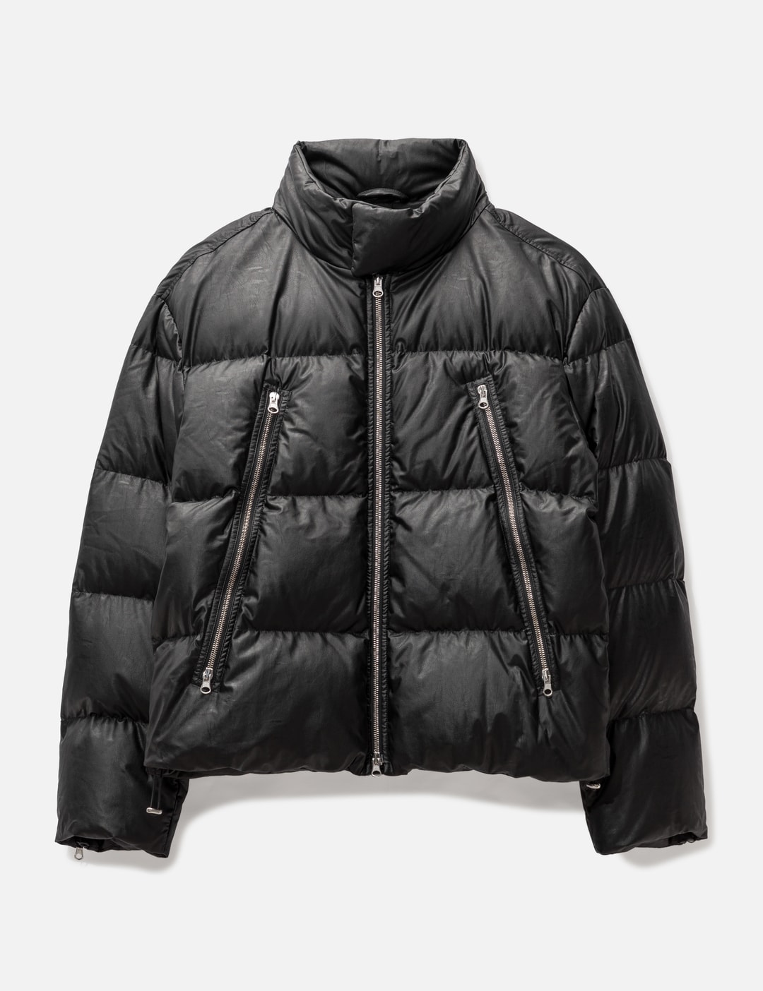 エムエムシックス メゾン マルジェラ - Faux Leather Puffer Jacket | HBX