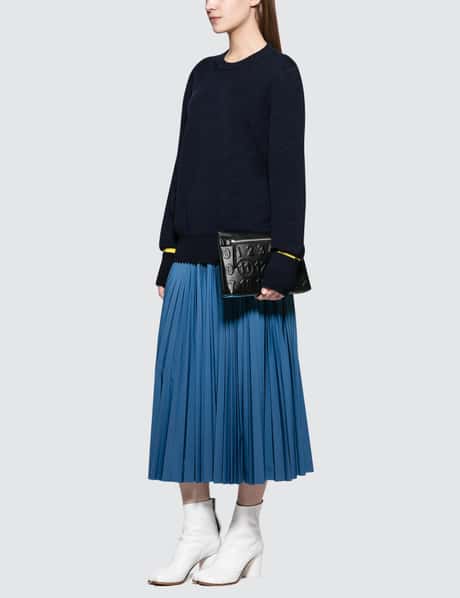 Maison Margiela Reflective Skirt - Blue Reflective