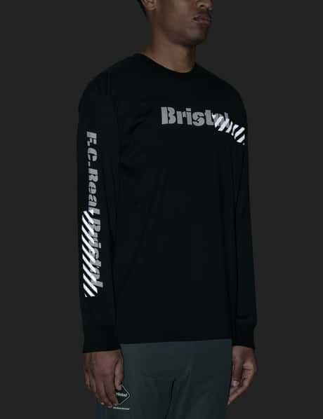 F.C. Real Bristol - Stencil Long Sleeve T-Shirt | HBX