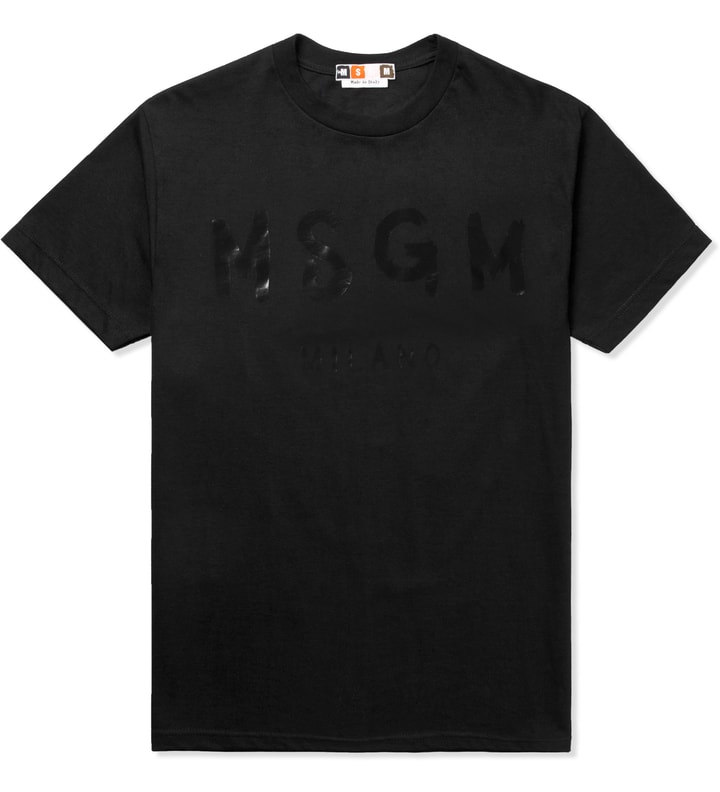 Black MSGM Milano T-Shirt Placeholder Image
