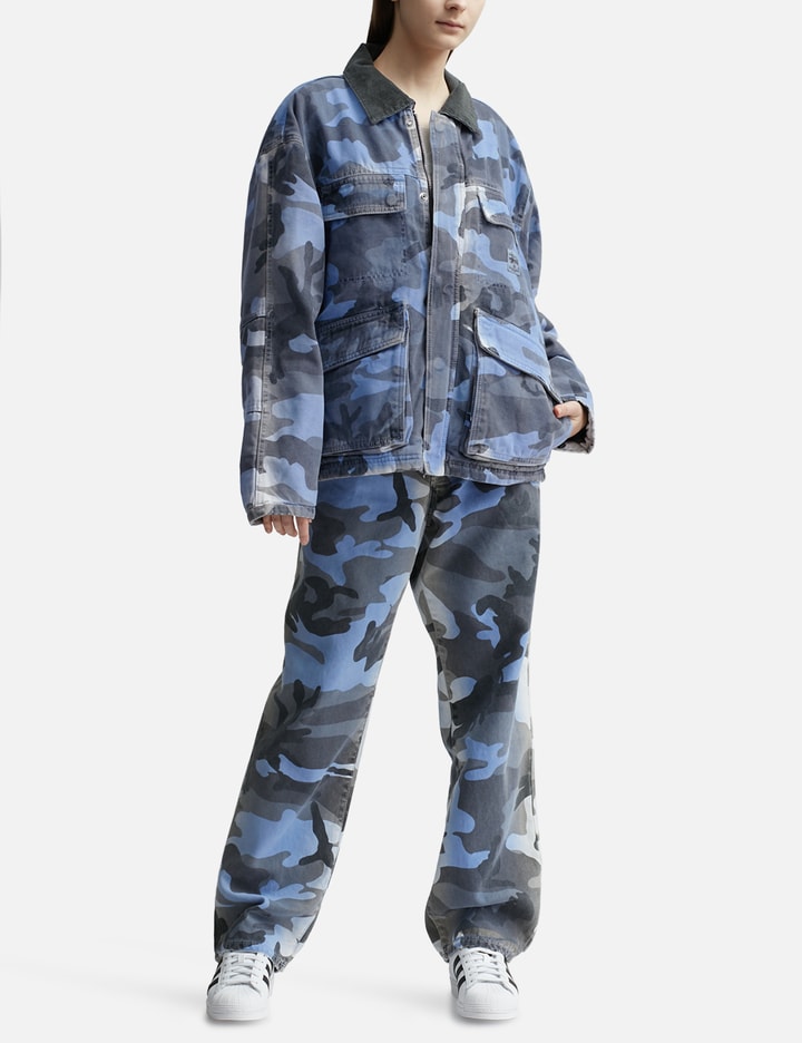 SPRAY DYE CANVAS SHOP JACKET Placeholder Image