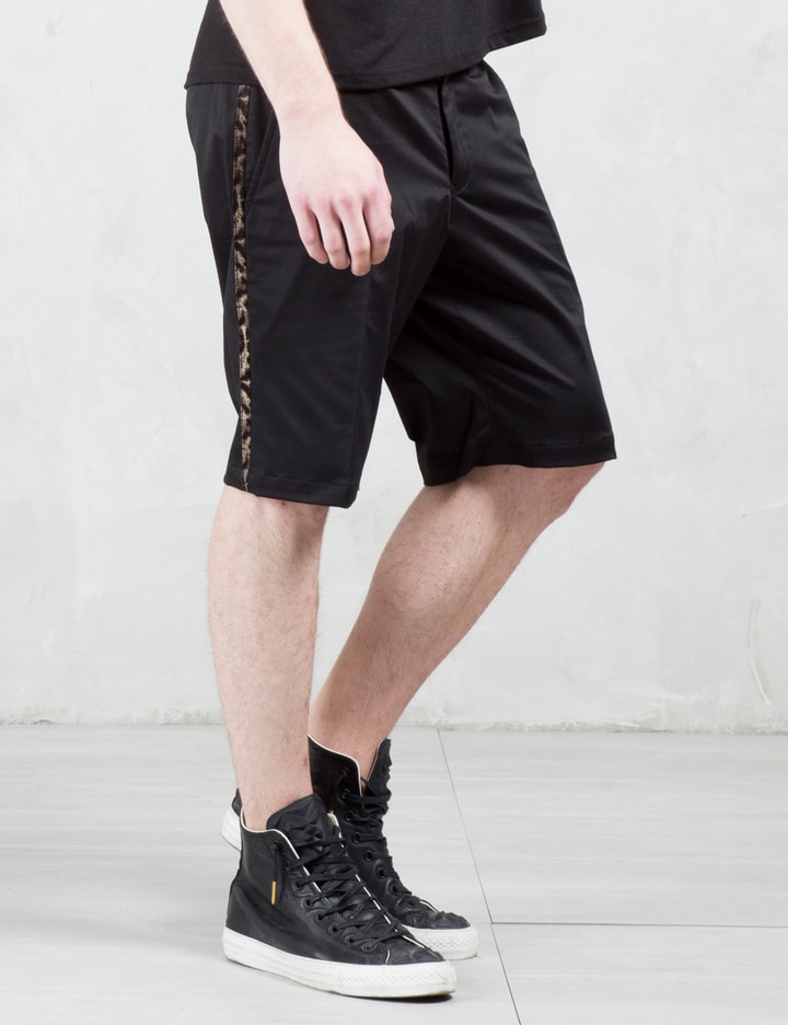 Leopard Side Tapered Shorts Placeholder Image