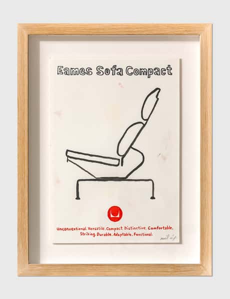 Naijel Graph Naigel Graph Eames Sofa Compact art piece with frame