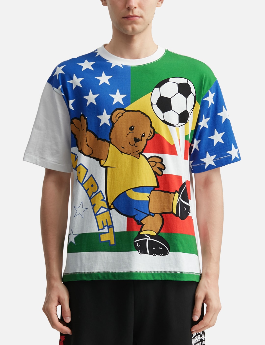 Smiley Shoot Your Shot Bear T-Shirt view 18