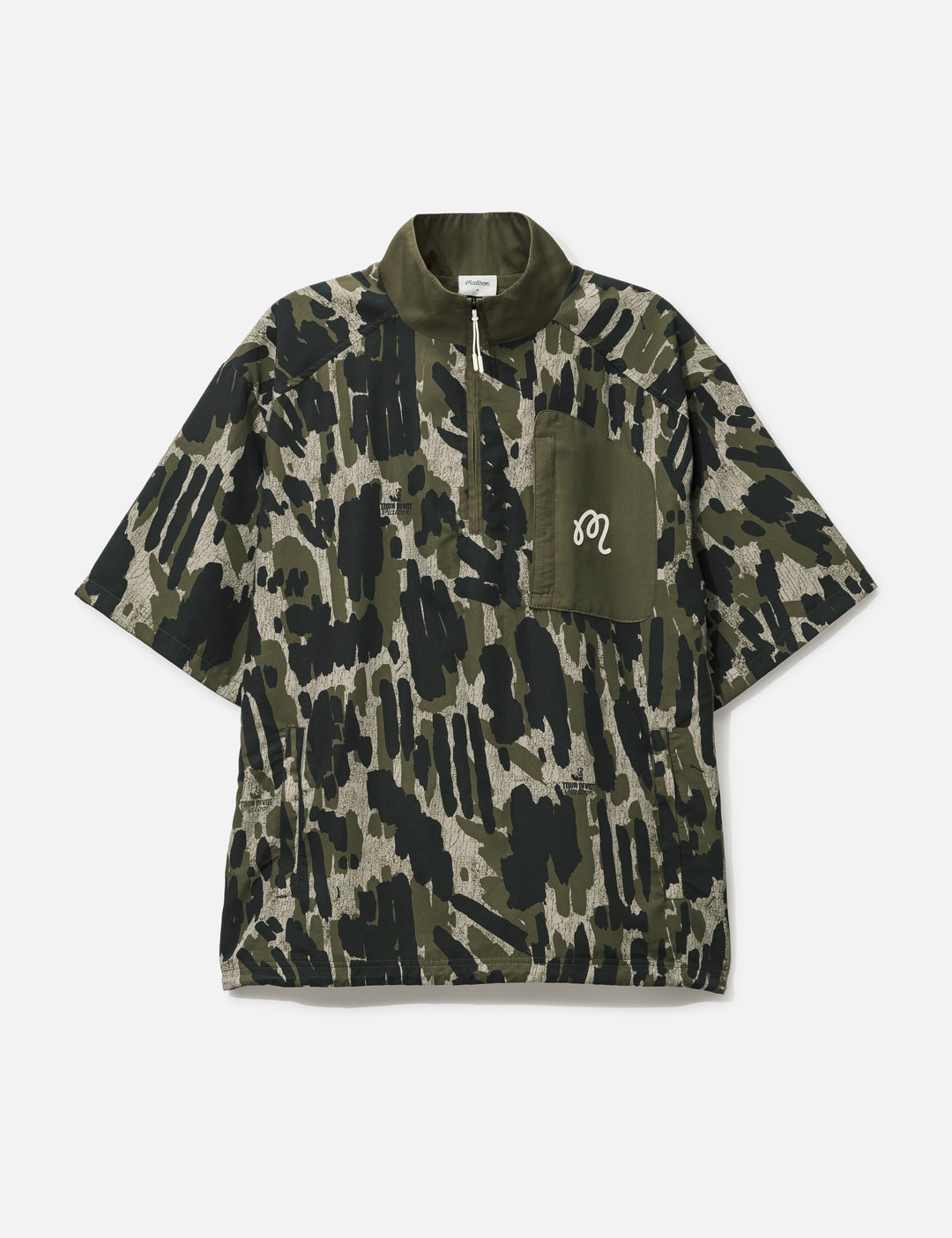 Tour Divot Camo Windshirt view 7