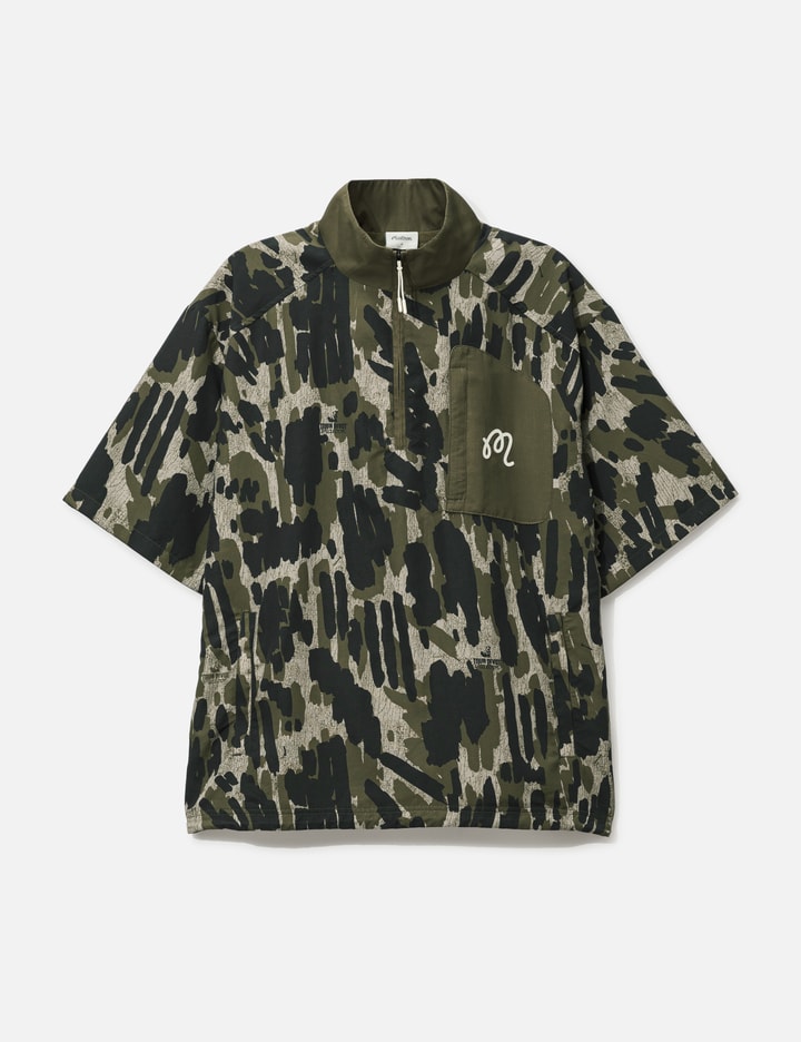 Malbon Golf Tour Divot Camo Windshirt