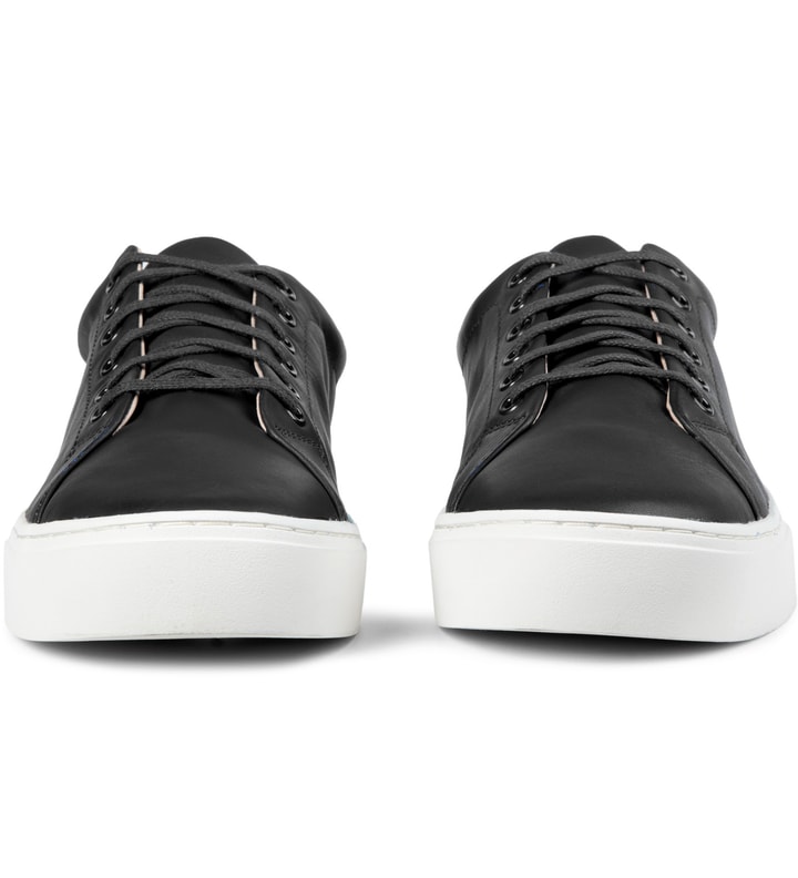 Saturdays New York City Black Suede Derby Shoes HADY BLACK SUEDE – Jacques Solovière Paris main image 4