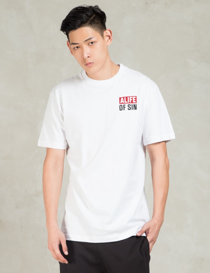 White Life Of Sin T-Shirt Placeholder Image