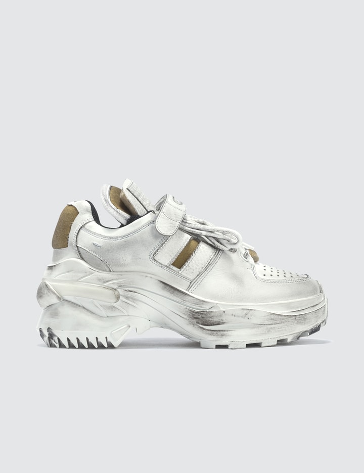 Retro fit deconstructed sneaker Maison Margiela Maison Margiela Low Top Retro Fit Sneakers  main image 4