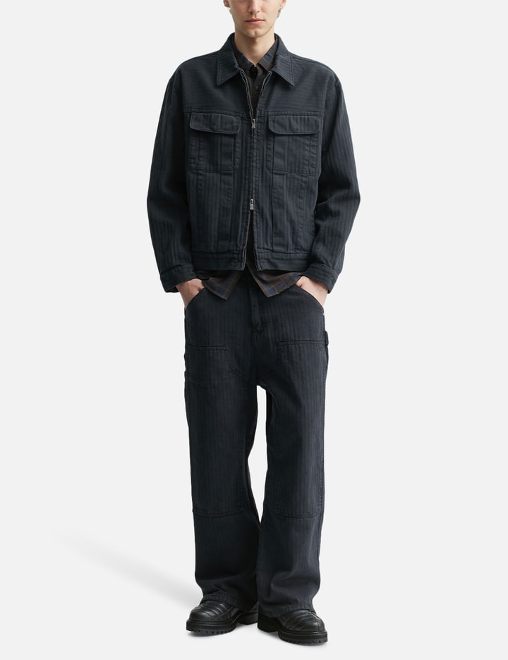 POLYTERU HBT Zip Trucker Jacket