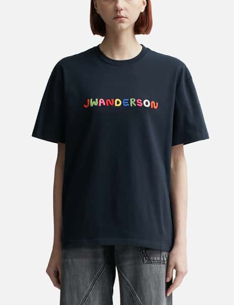 JW Anderson Logo Embroidered T-shirt