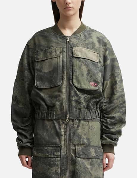 Diesel - G-KHLO Camouflage Utility Jacket  HBX - Globally Curated Fashion  and Lifestyle by Hypebeast