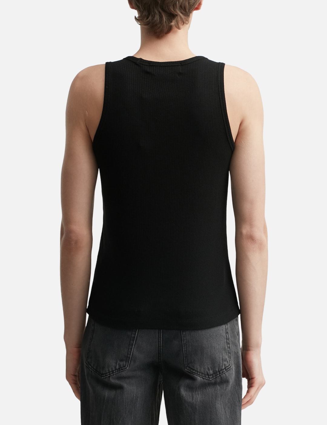 Silk Lyocell Rib Tank Top view 13