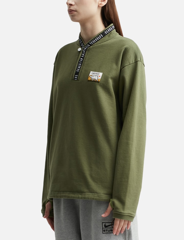 STAND COLLAR SWEATSHIRT Placeholder Image