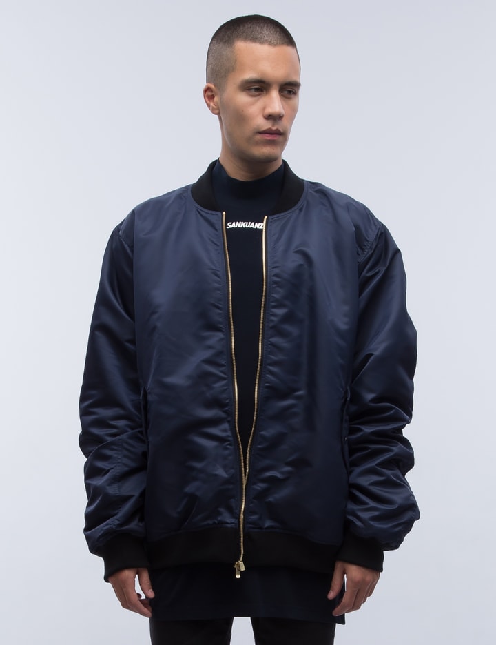 Evil Palm Civet Embroidery Bomber Jacket Placeholder Image