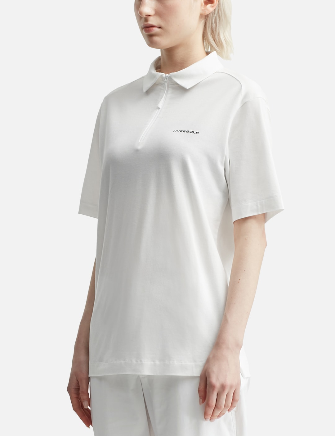 X POST ARCHIVE FACTION (PAF) Half Zip-Up Polo T-Shirts view 19