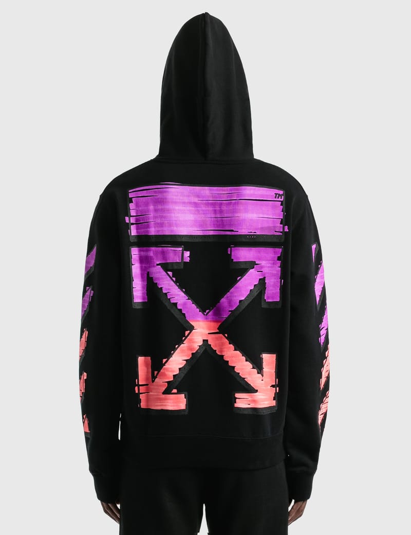 Off-White™ - Marker Slim Hoodie | HBX - Globally Curated Fashion and  Lifestyle by Hypebeast