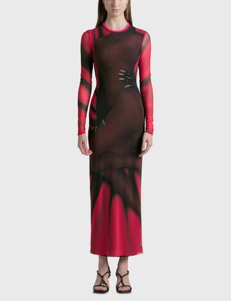 Loewe Body Print Dress