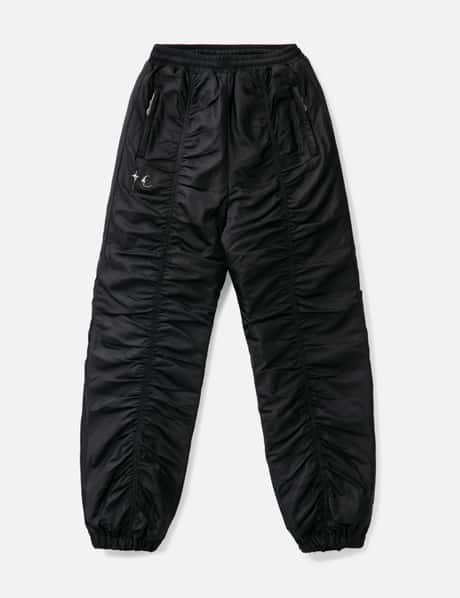 THUG CLUB Gathered Nylon Jogger Pants