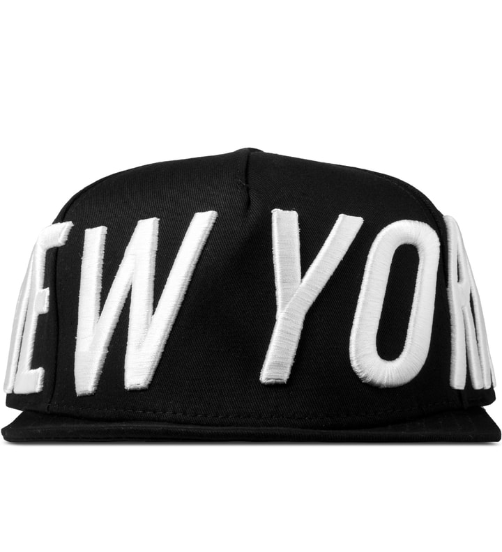 Black Big NY Snapback Cap Placeholder Image