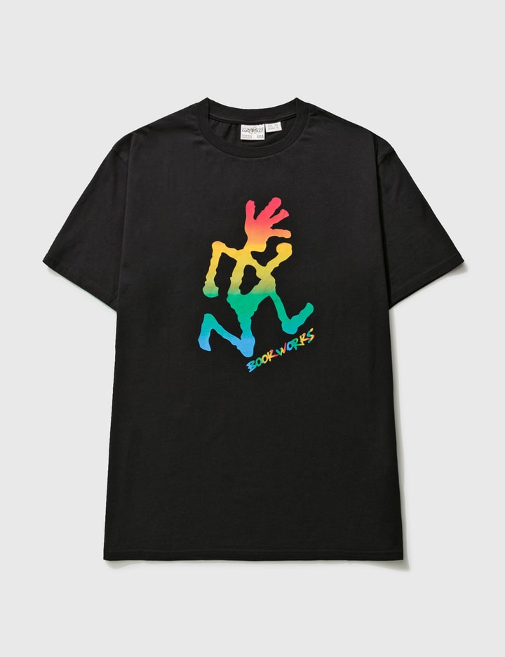 Gramicci x Book Works Running Man Rainbow T-shirt Placeholder Image