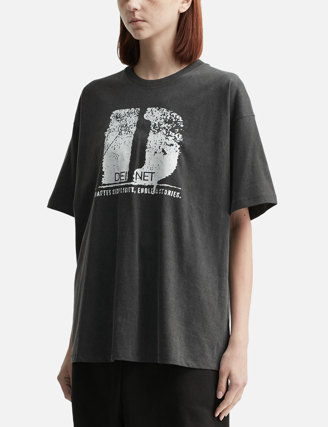 D Accent Crack Logo T-Shirts view 8