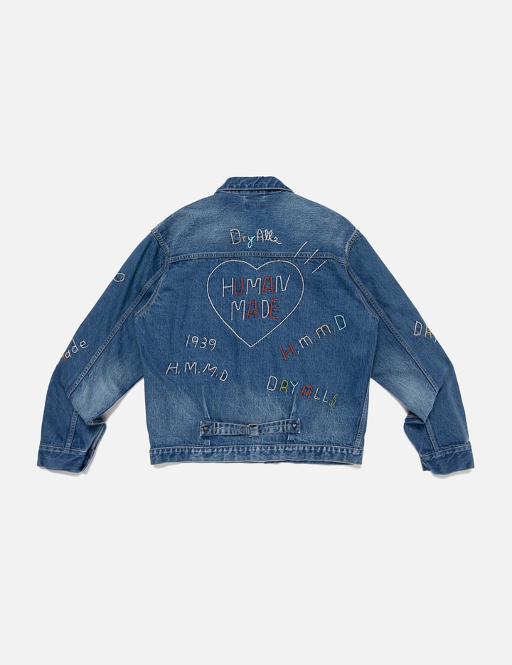 Human Made Embroidered Denim Work Jacket