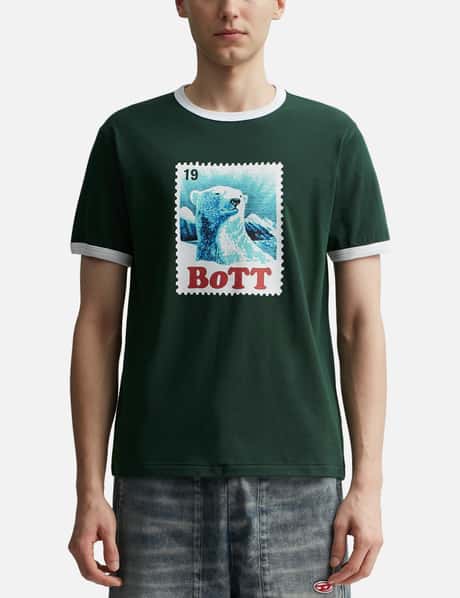 Bear Stamp Ringer T-Shirt view 10
