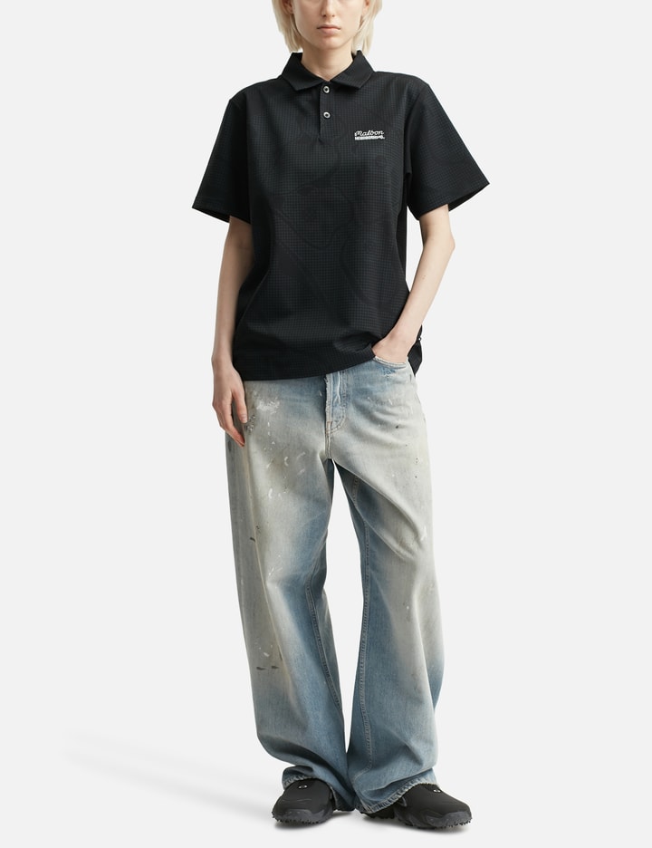 NH x Malbon Golf . Course Camo Pattern Polo Short Sleeve Placeholder Image