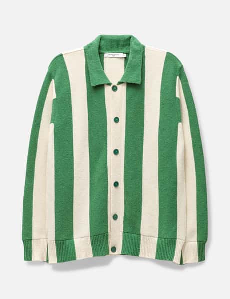 Maison Kitsuné Poolside Stripes Polo