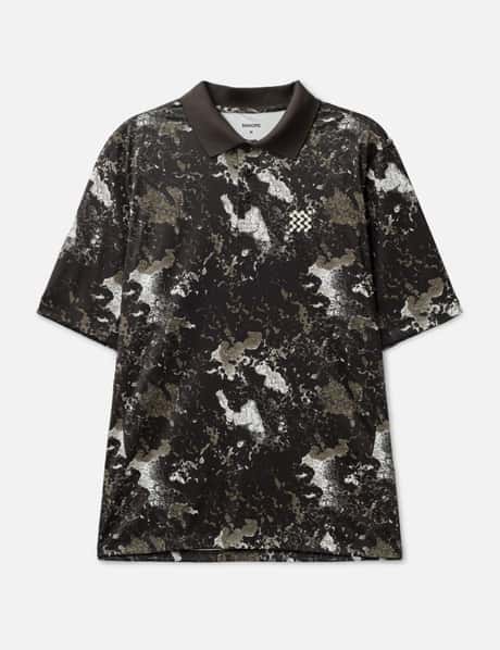 Manors Golf Woodland Course Polo - ‘Golf Ball Texture’