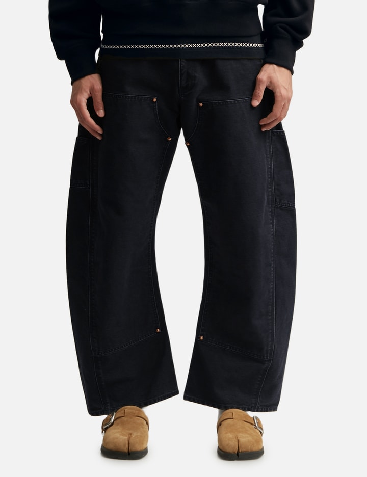 KHOKI 3D Cutting Painter Pants