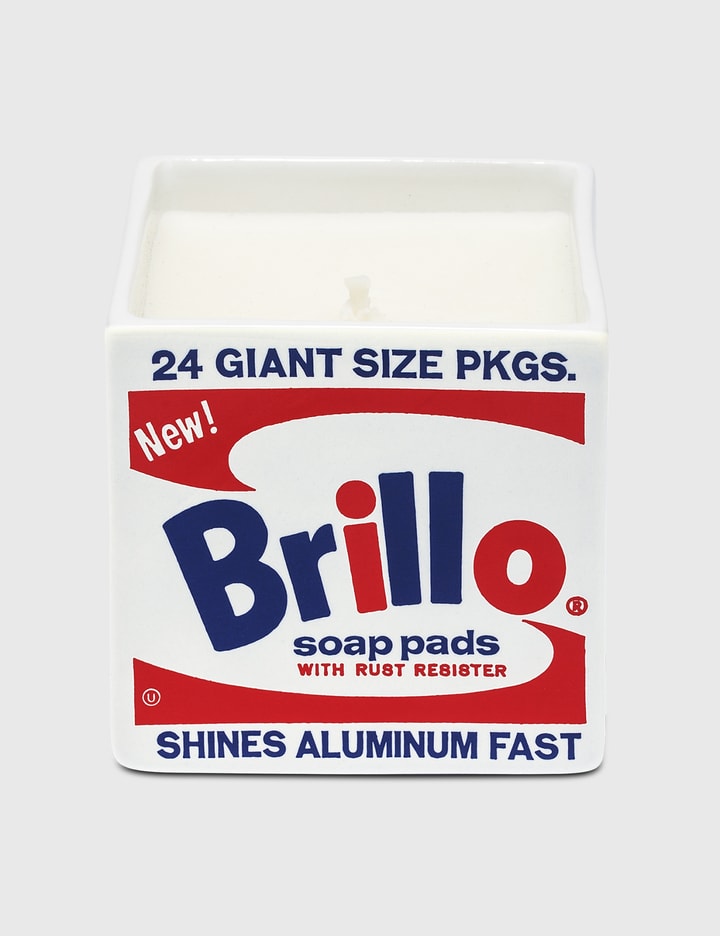 Andy Warhol's Brillo Box Candle Placeholder Image