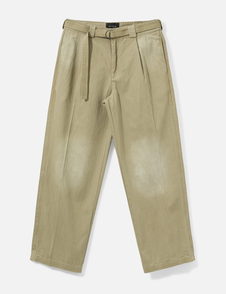 Beach Brains Pleated Work Pant