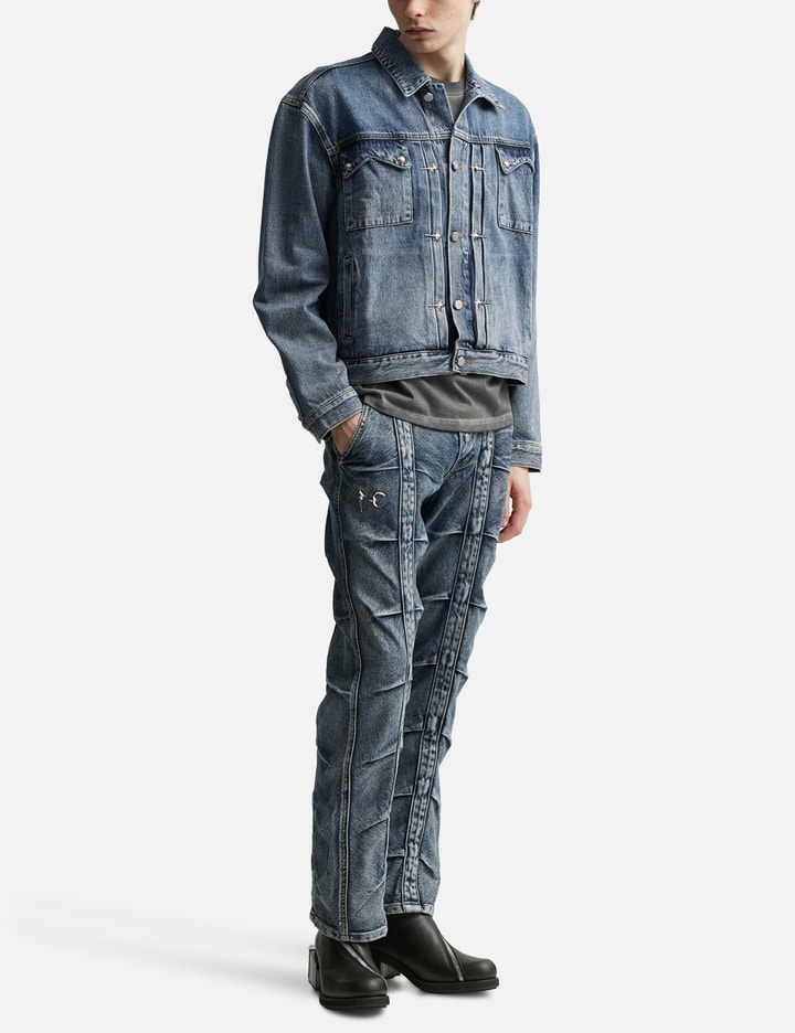 Gathered Tuck Jeans Placeholder Image