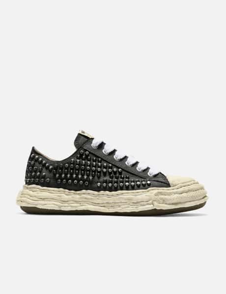 Maison Mihara Yasuhiro "PETERSON23" Original Sole Studded Canvas Low-top Sneaker