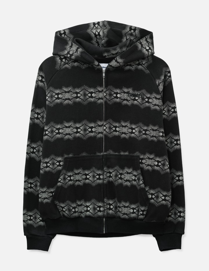 Butter Goods Faded Waffle Zip-Thru Hood