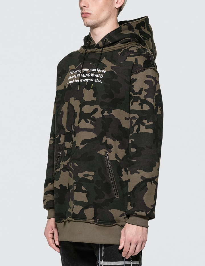 "God Save The World" Raw Edge Hoodie Placeholder Image