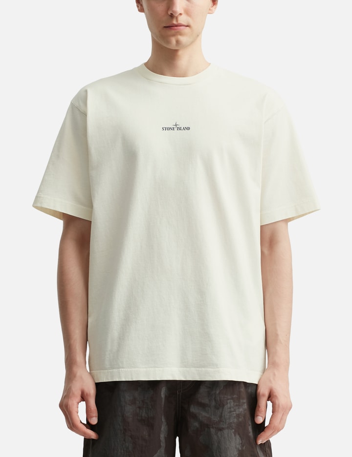 Stone Island Cotton Crew Neck T-shirt With Graphic Print