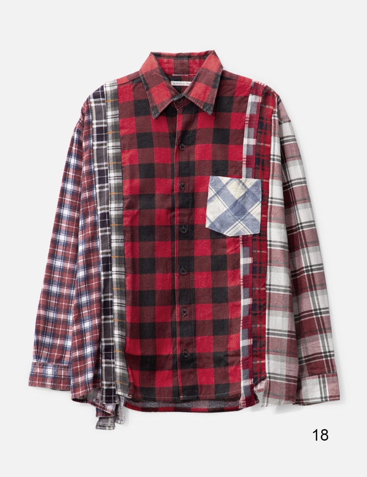 7 Cuts Wide Flannel Shirt Placeholder Image